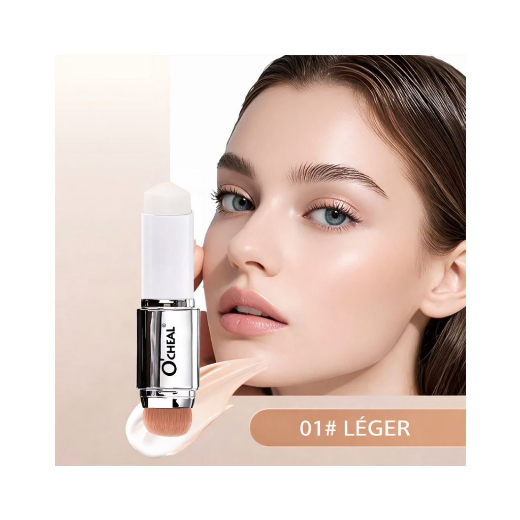 Fond de Teint Stick 2-en-1 – Teint Unifié & Naturel (10g)