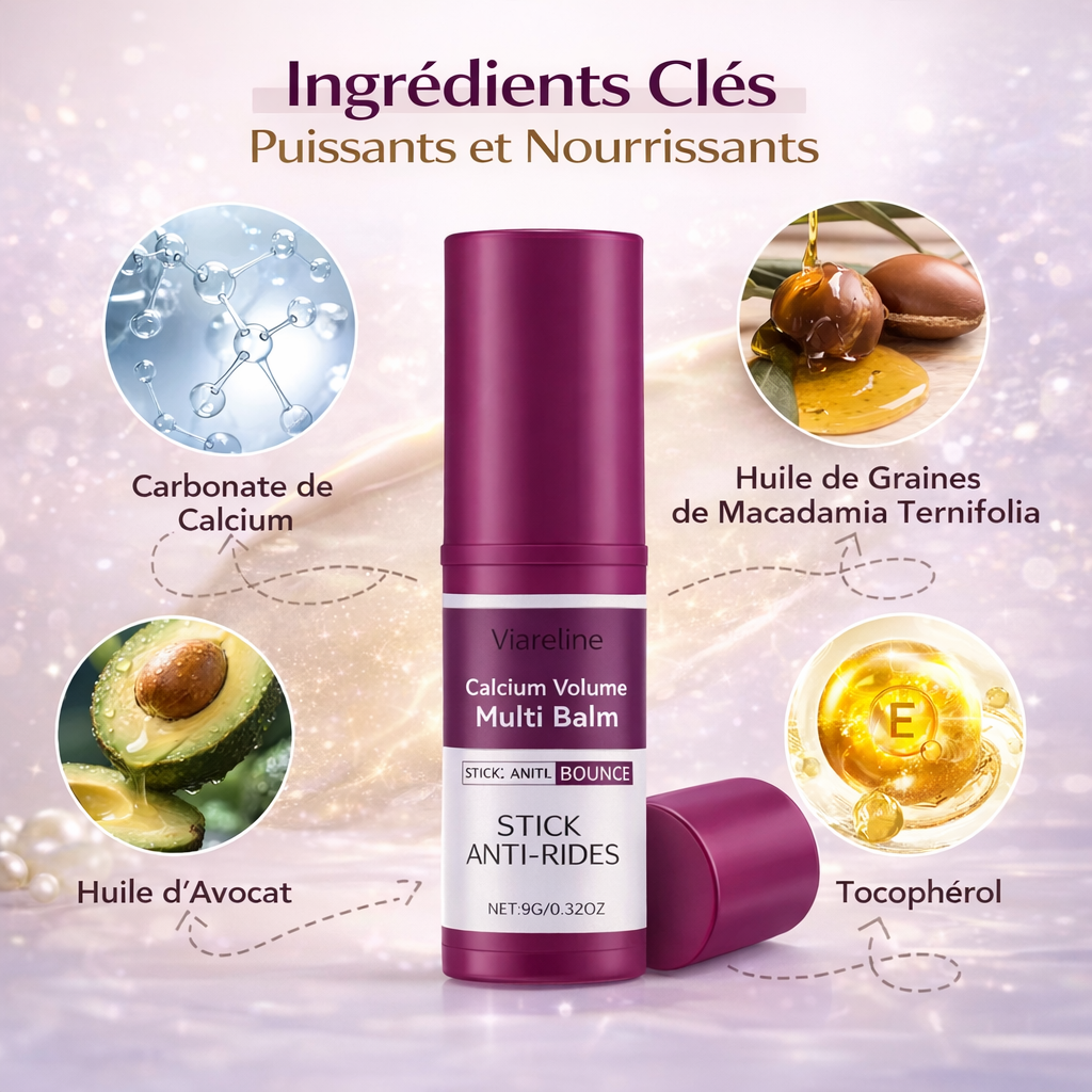 Stick Hydratation Intense au Calcium – Peau Douce & Lumineuse (9g)