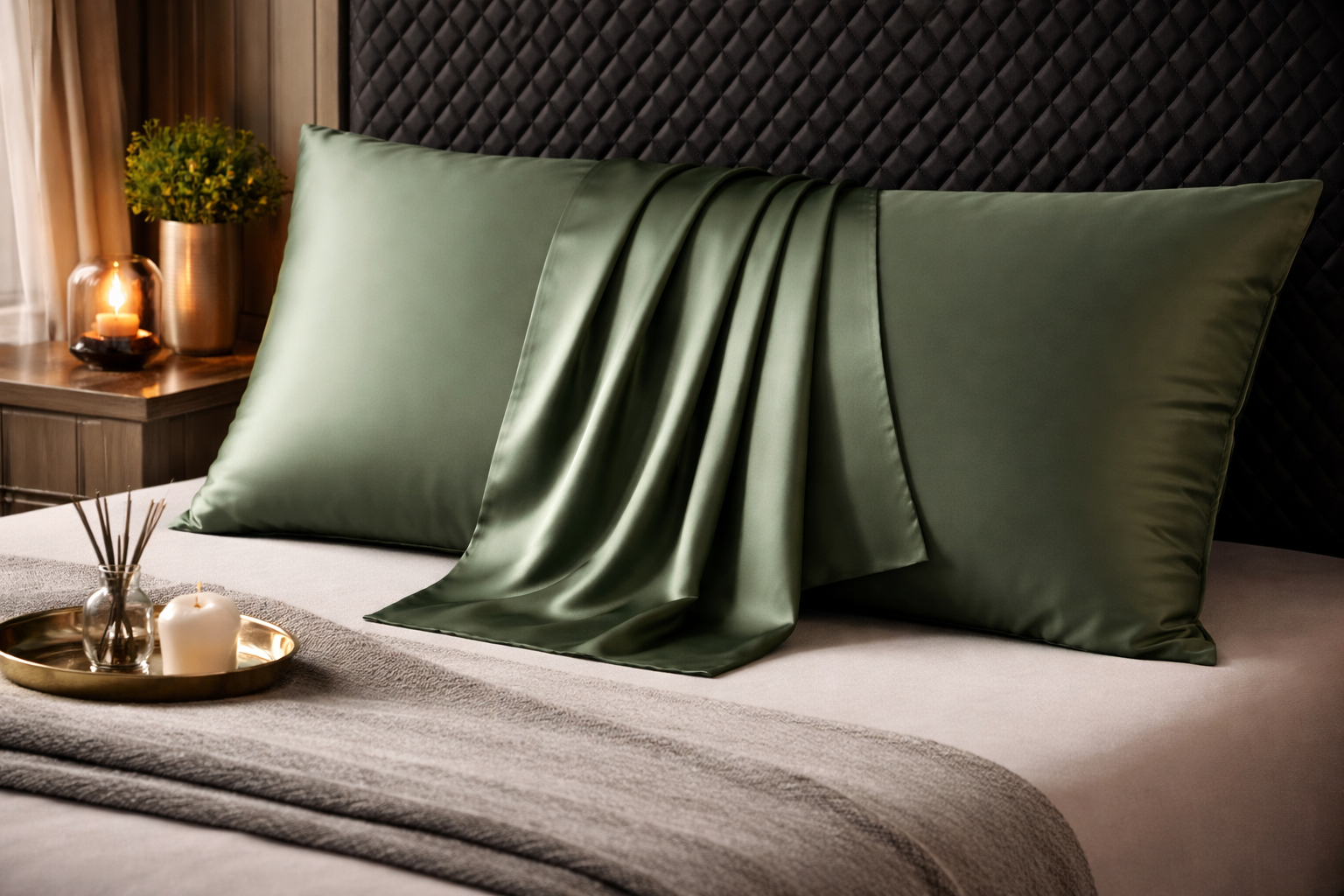 Taie d’oreiller en soie de mûrier 100% naturel plusieurs tailles – SoftDream