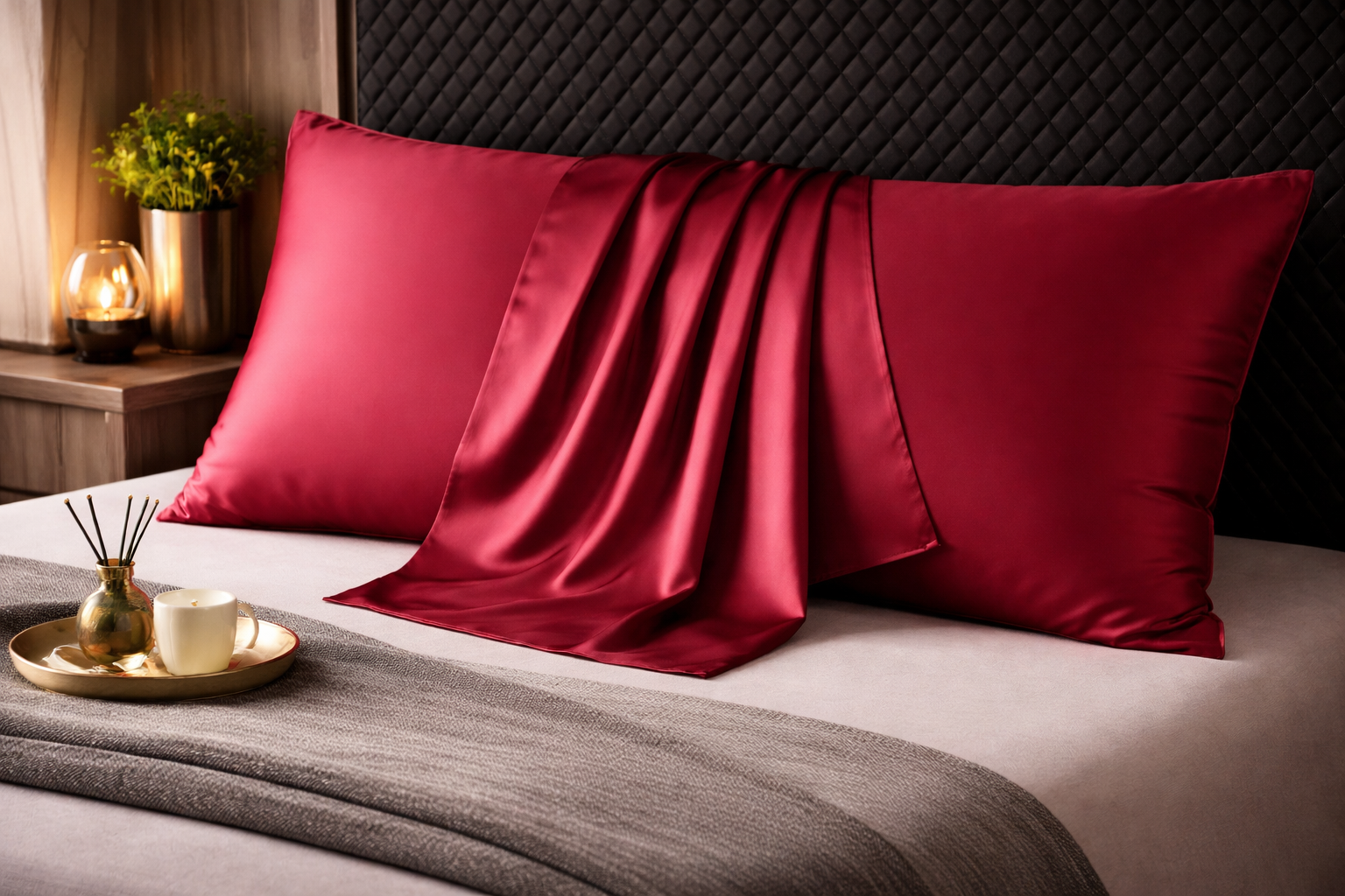 Taie d’oreiller en soie de mûrier 100% naturel plusieurs tailles – SoftDream