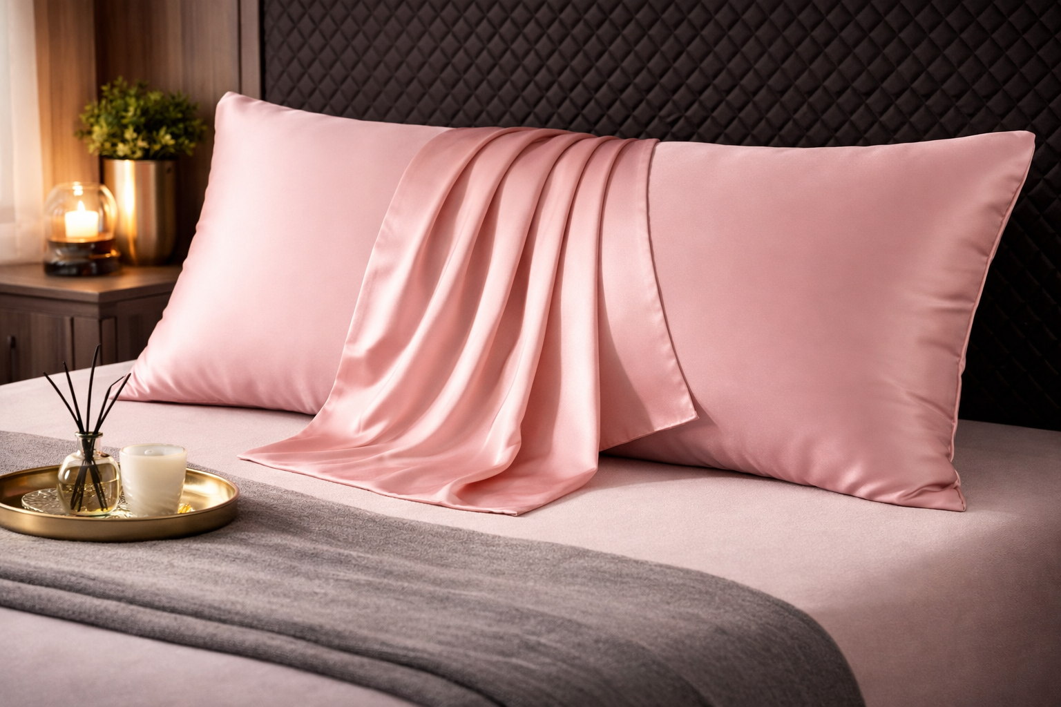 Taie d’oreiller en soie de mûrier 100% naturel plusieurs tailles – SoftDream