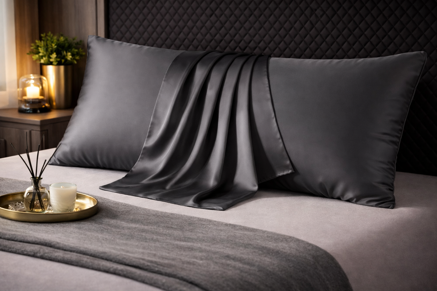 Taie d’oreiller en soie de mûrier 100% naturel plusieurs tailles – SoftDream