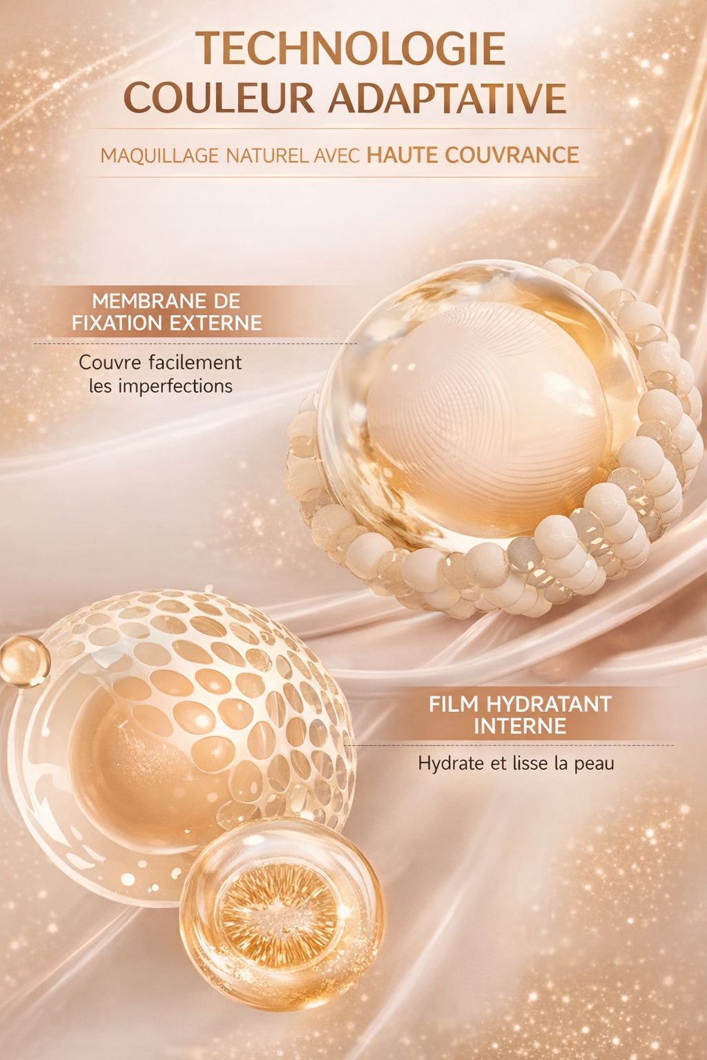 Fond de Teint Stick 2-en-1 – Teint Unifié & Naturel (10g)