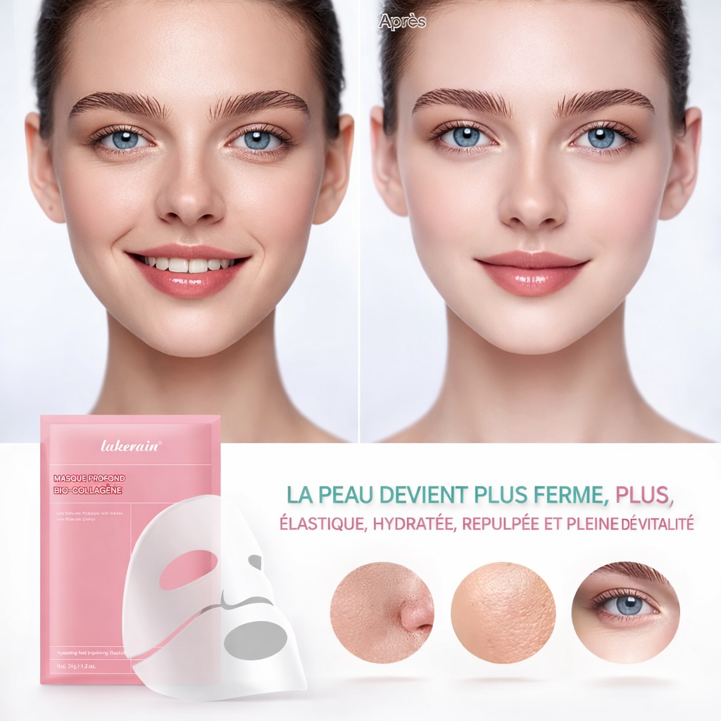 Masque Coréen visage bio-collagène en hydrogel – SoftDream Glow