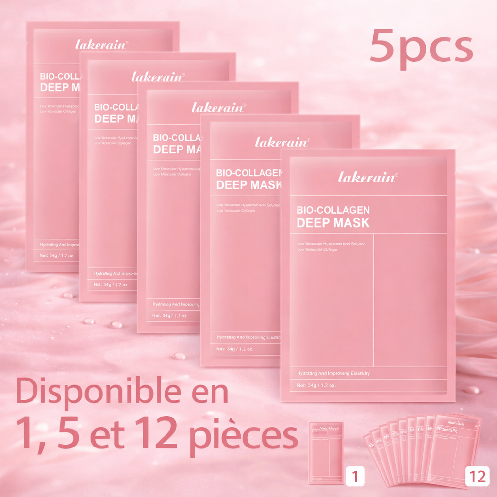 Masque Coréen visage bio-collagène en hydrogel – SoftDream Glow