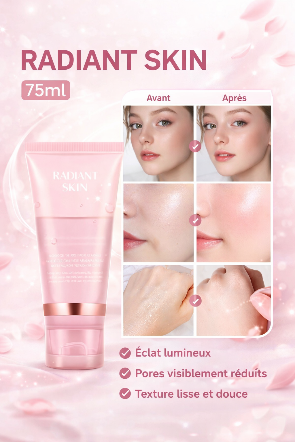 Masque Coréen de nuit au collagène 75 ml – SoftDream Glow