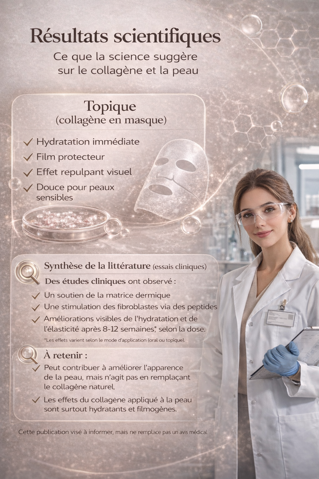 Masque Coréen visage bio-collagène en hydrogel – SoftDream Glow