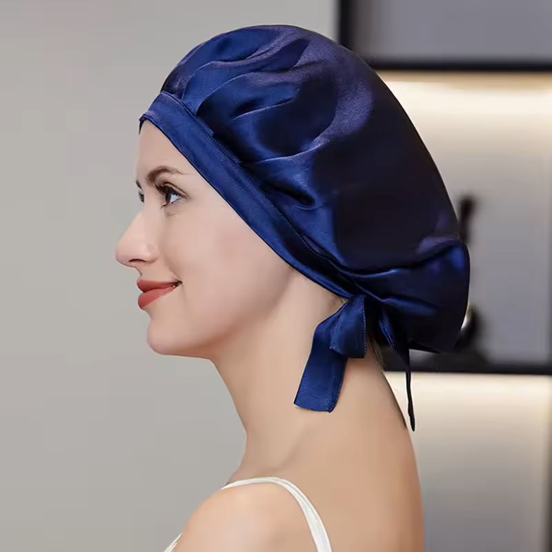 Bonnet en soie (turban) - Cheveux protégés, réveil sans frisottis