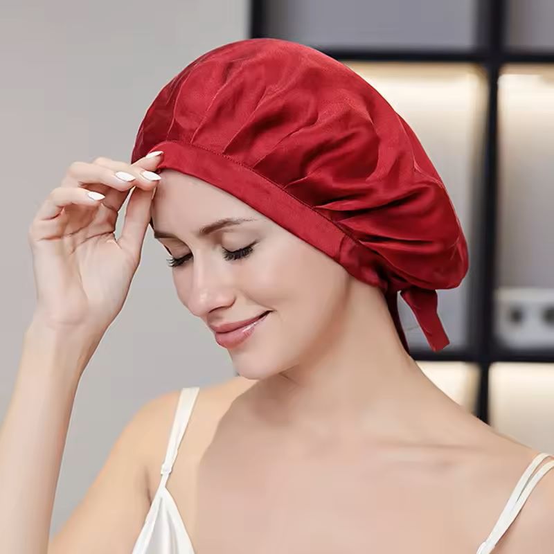 Bonnet en soie (turban) - Cheveux protégés, réveil sans frisottis