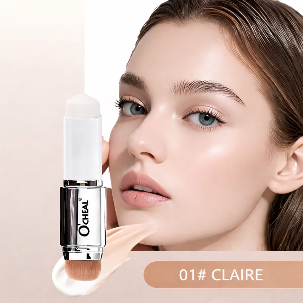 Fond de Teint Stick 2-en-1 – Teint Unifié & Naturel